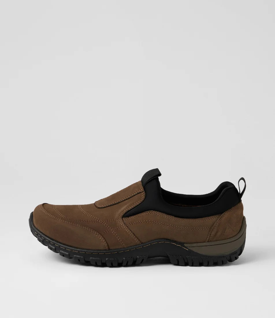 Tumble Nubuck Flat Shoes